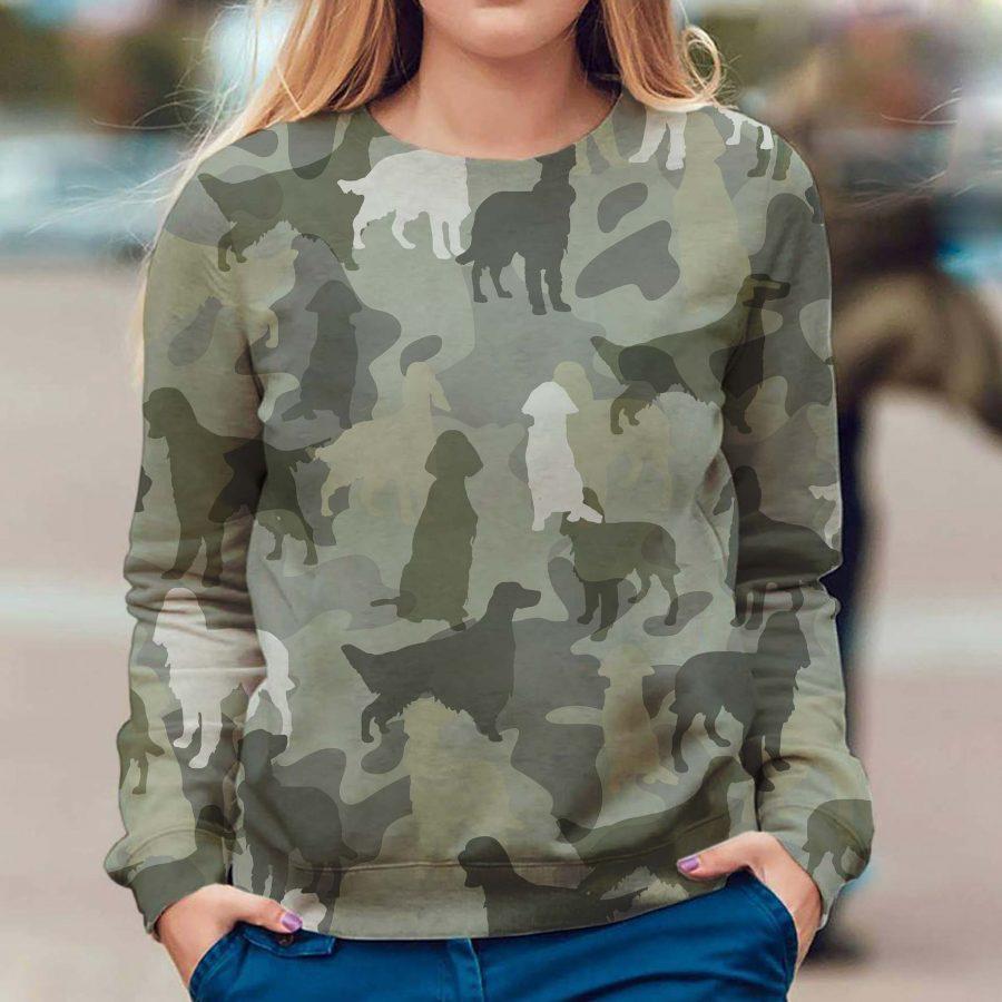 English Setter - Camo - Premium Sweatshirt