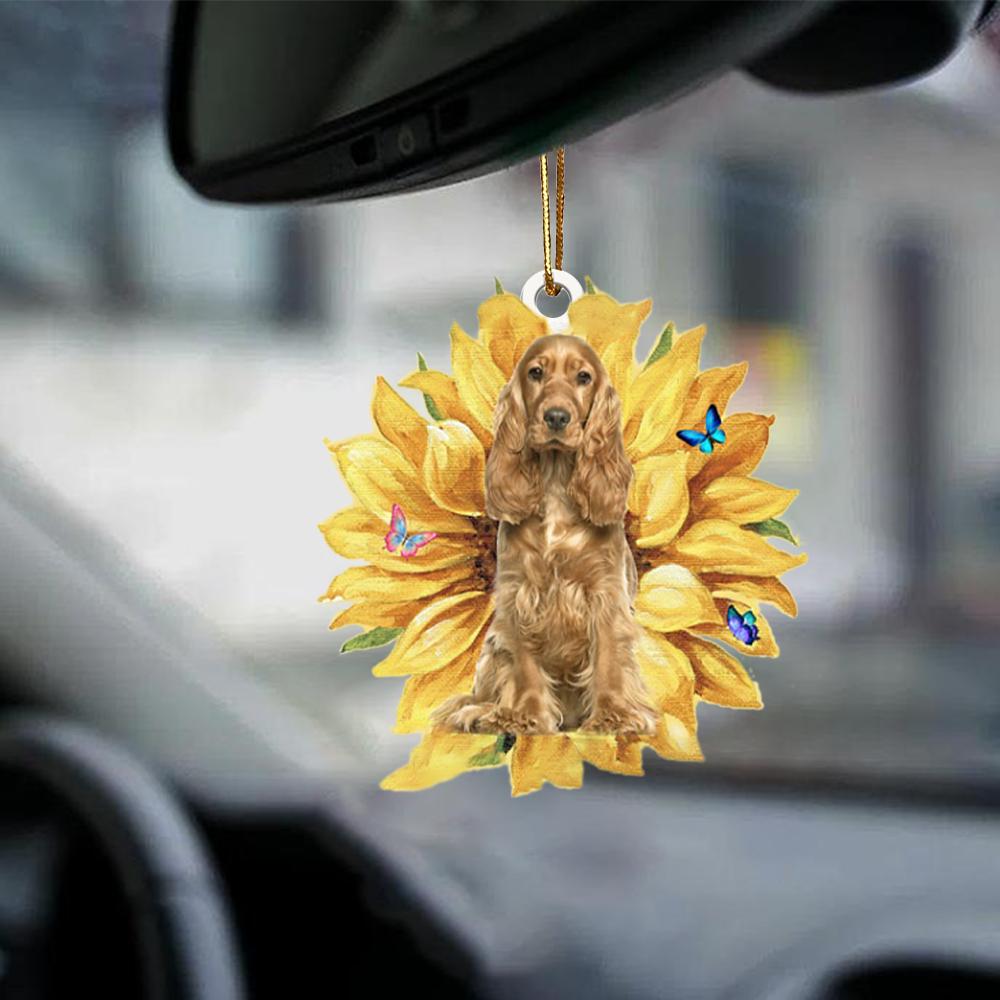 English Cocker Spaniel-The Sunshine-Two Sided Ornament