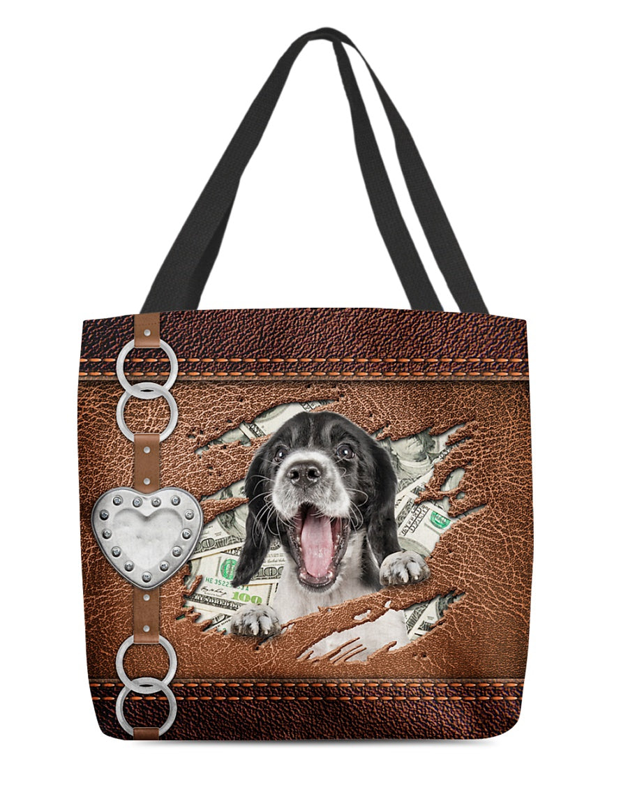 English Springer Spaniel-Let Me Go Out -Cloth Tote Bag