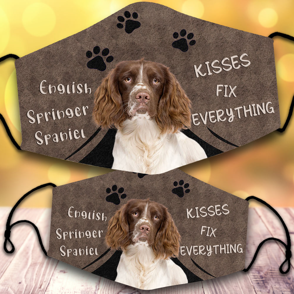 English Springer Spaniel 2-Kisses Fix Everything-Veil