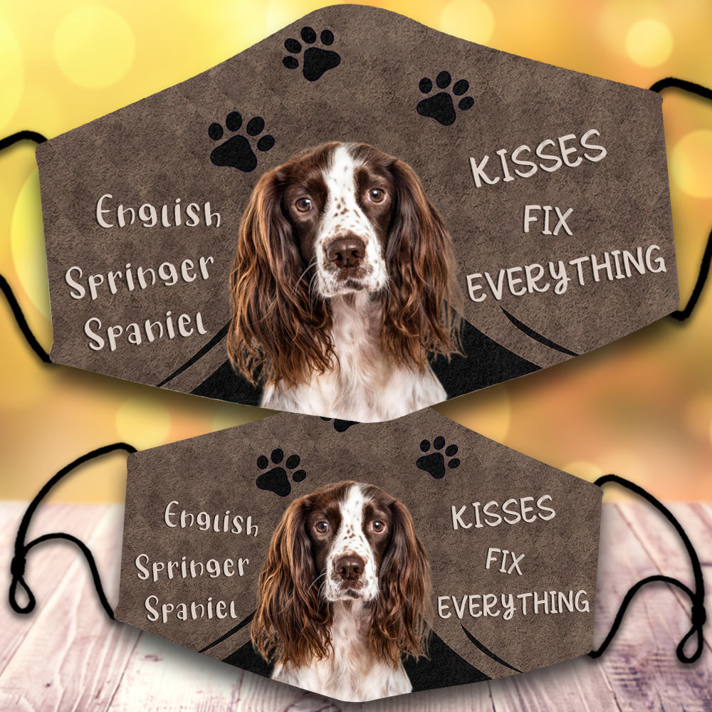 English Springer Spaniel 3-Kisses Fix Everything-Veil