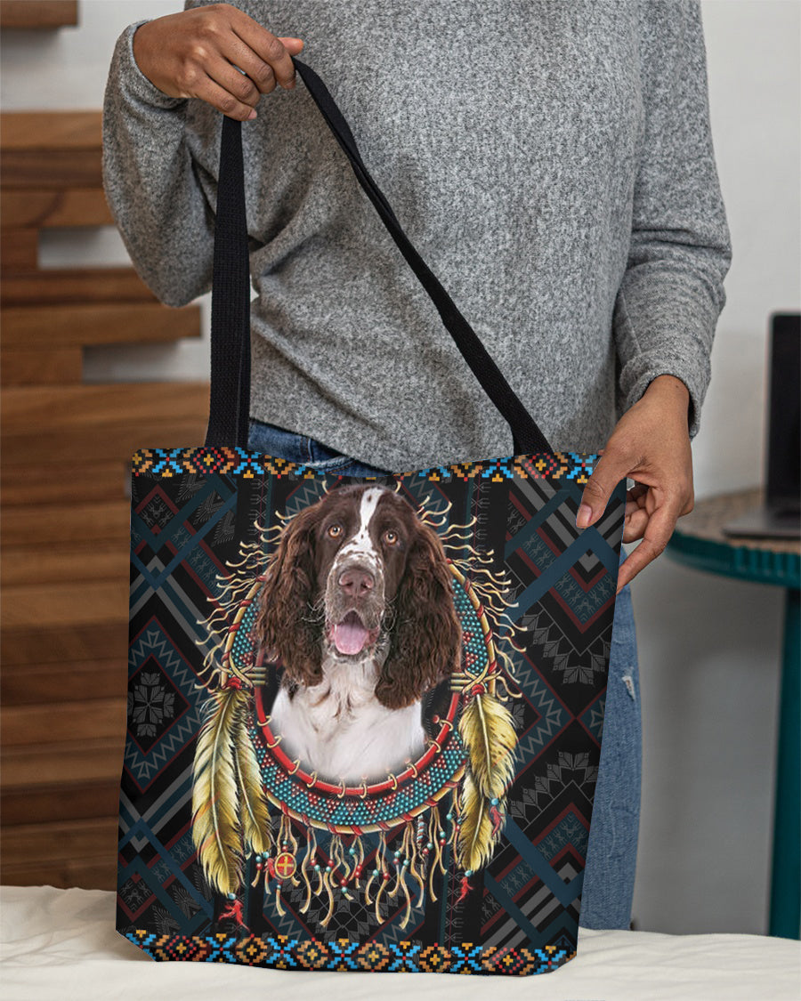 English Springer Spaniel  In Dreamcatcher Cloth Tote Bag