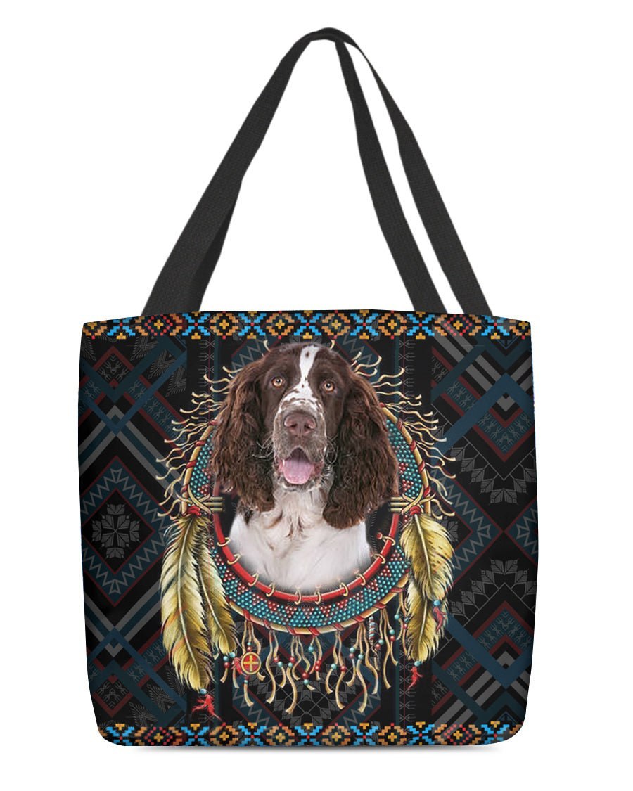 English Springer Spaniel  In Dreamcatcher Cloth Tote Bag