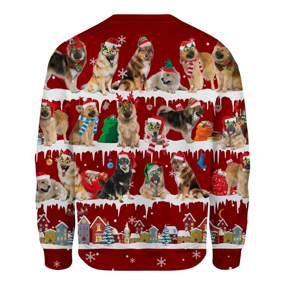 Eurasier - Snow Christmas - Premium Sweatshirt