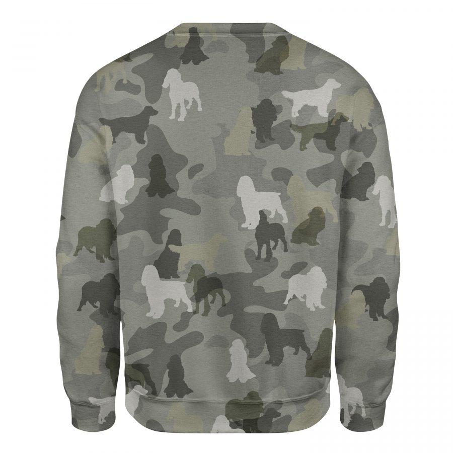 Field Spaniel - Camo - Premium Sweatshirt