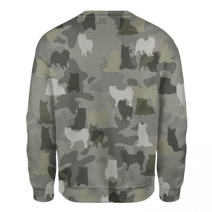 Finnish Lapphund - Camo - Premium Sweatshirt