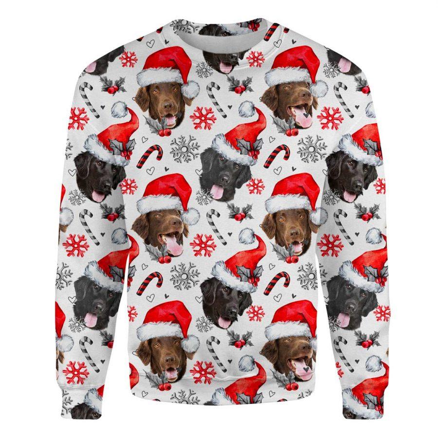 Flat Coated Retriever - Xmas Decor - Premium Sweatshirt