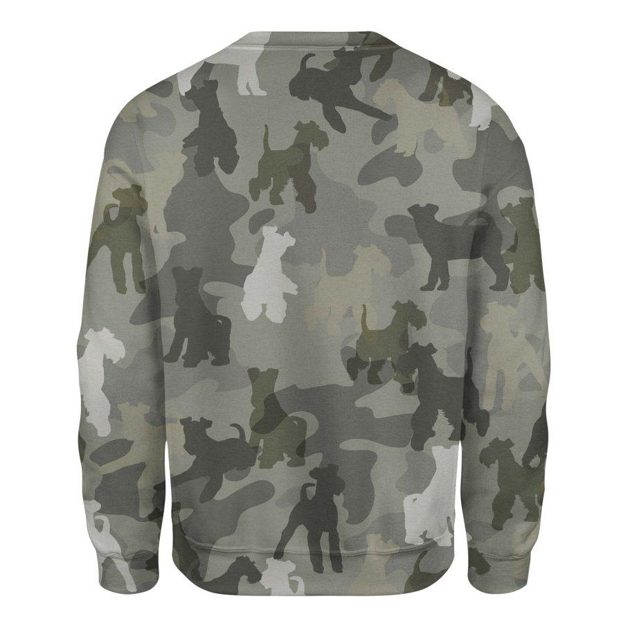 Fox Terrier - Camo - Premium Sweatshirt