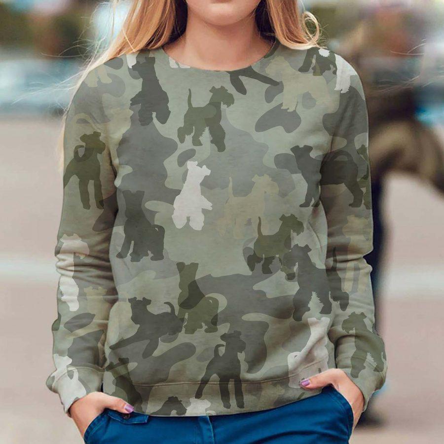 Fox Terrier - Camo - Premium Sweatshirt