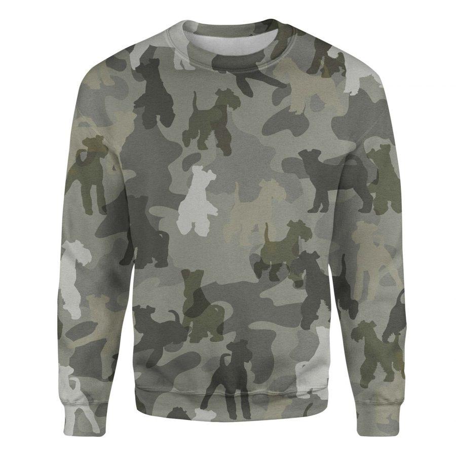 Fox Terrier - Camo - Premium Sweatshirt