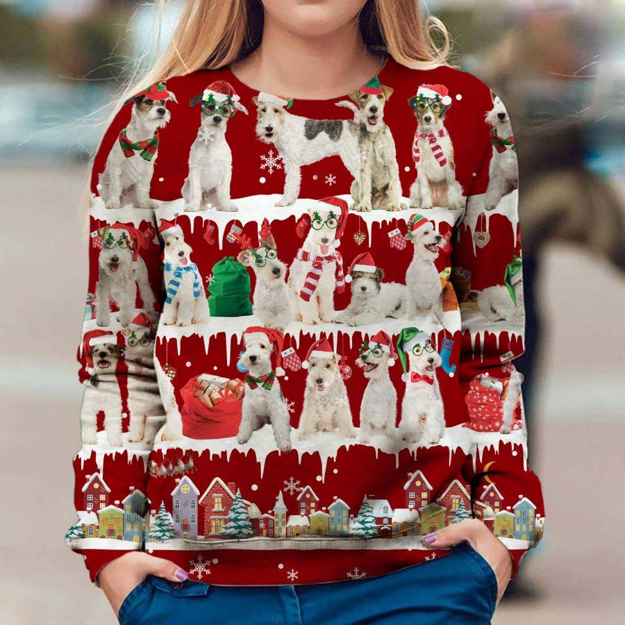 Fox Terrier - Snow Christmas - Premium Sweatshirt
