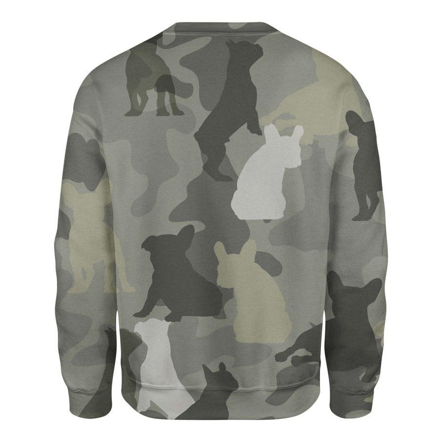French Bulldog - Camo - Premium Sweatshirt