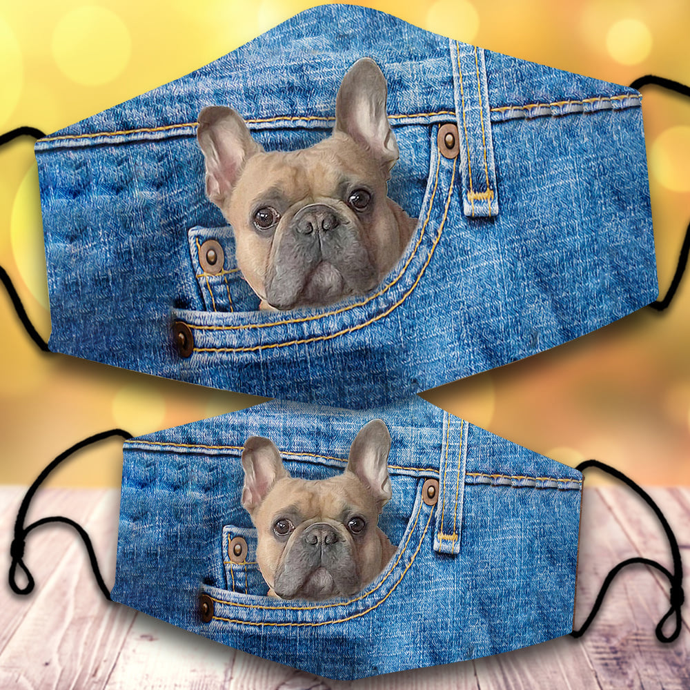 French Bulldog-In Pocket-Veil