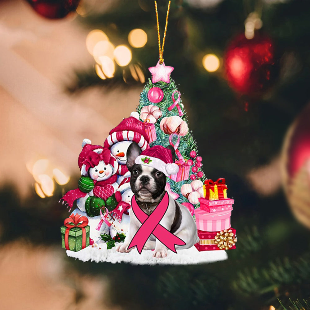 Christmas in Pink-Two Sided Ornament