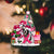 French Bulldog 2-Christmas in Pink-Two Sided Ornament