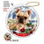 French Bulldog Porcelain Hanging Ornament