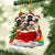 French Bulldog-Christmas Bag&Dogs-Two Sided Ornament