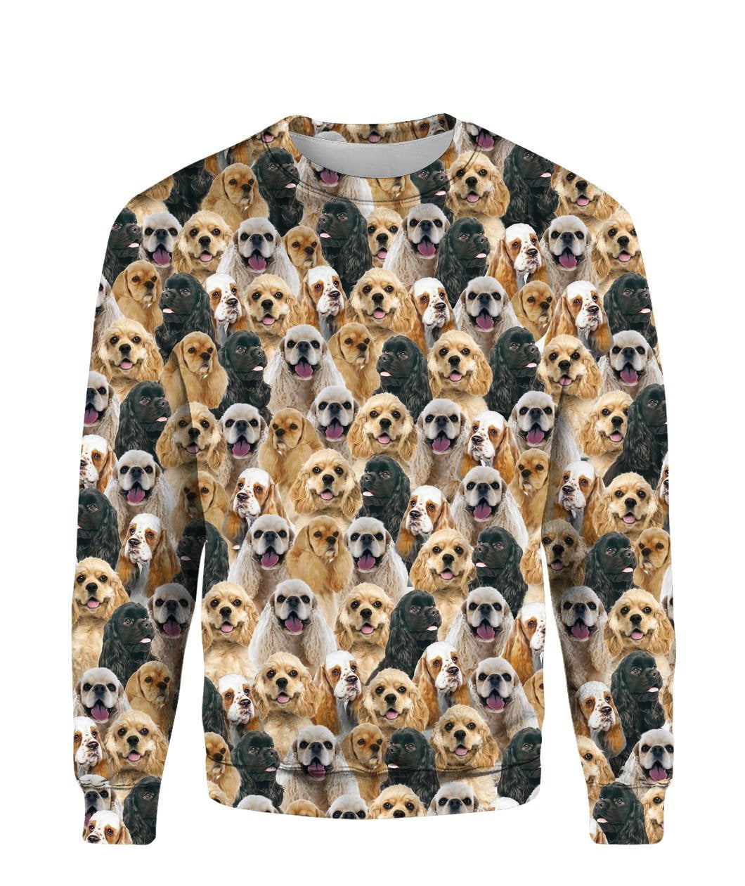 American Cocker Spaniel - Full Face - Premium Sweatshirt
