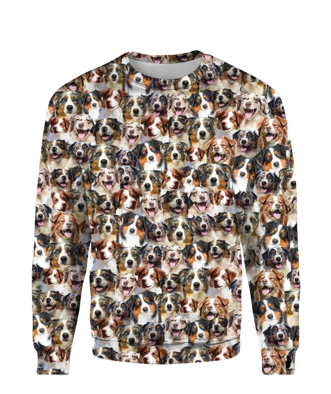 Australian Shepherd - Full Face - Premium Sweatshirt