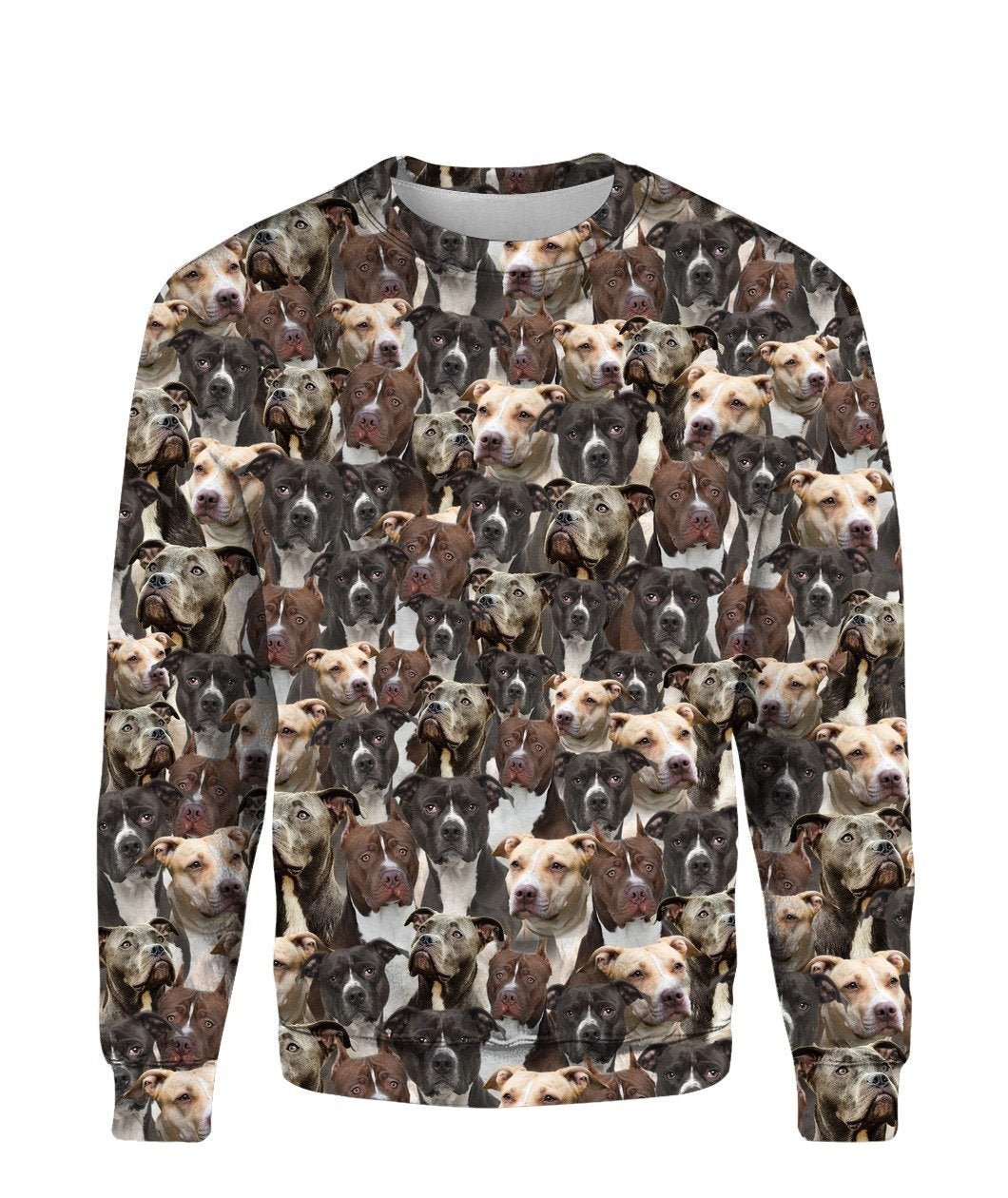 American Pit Bull Terrier - Full Face - Premium Sweatshirt