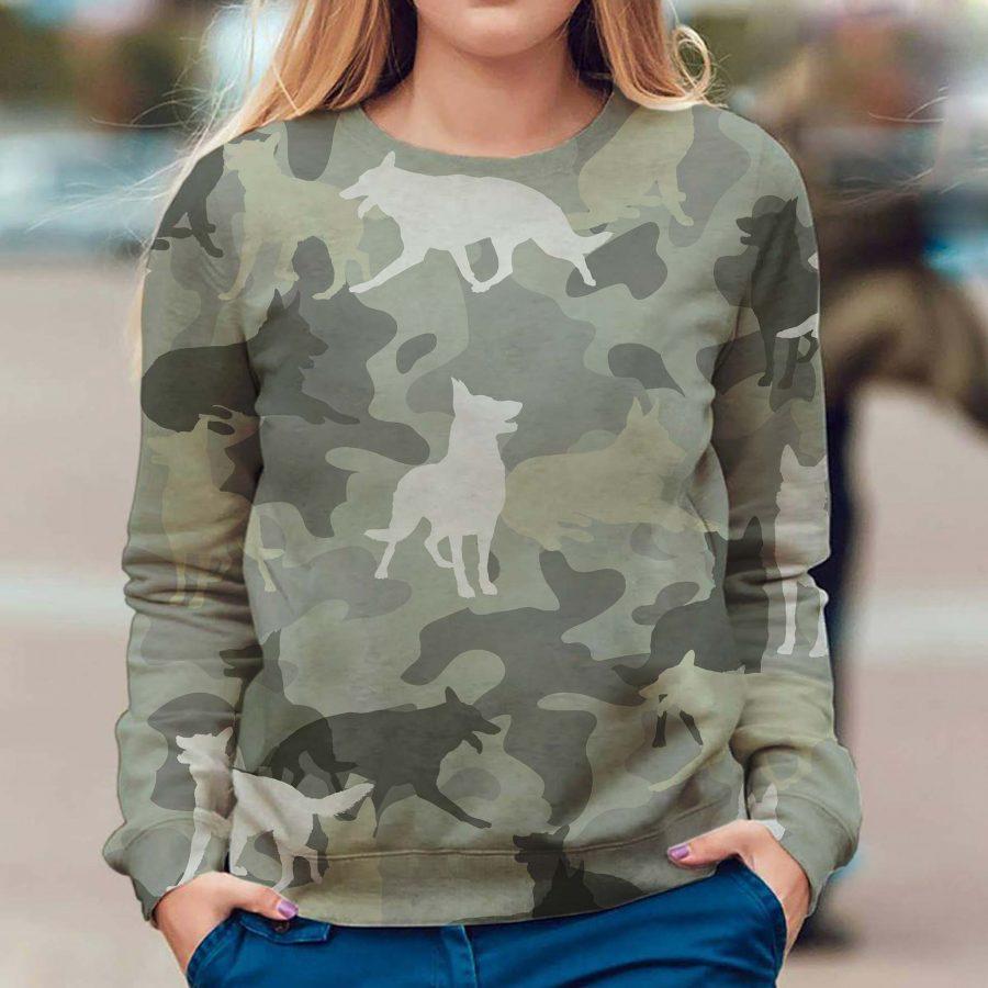 German Shepherd - Camo - Premium Sweatshirt