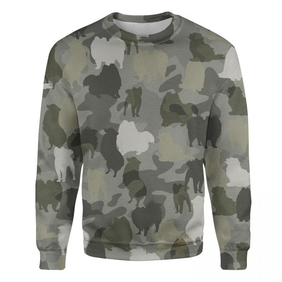 German Spitz - Camo - Premium Sweatshirt