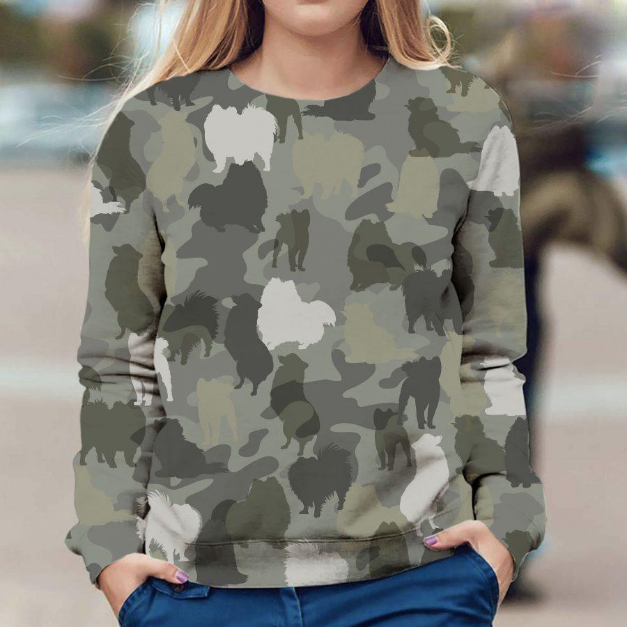 German Spitz - Camo - Premium Sweatshirt