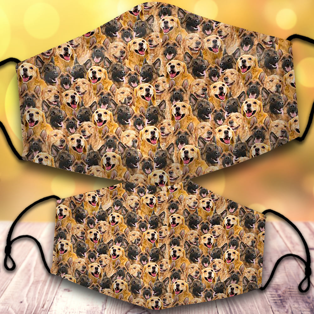 German Shepard-Full Veil