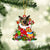 German Shepherd-Christmas Bag Gift-Two Sided Ornament