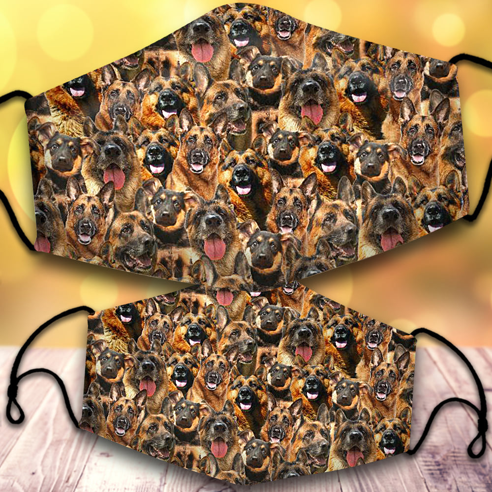 German Shepherd-Full Veil