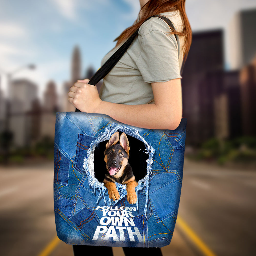 Follow Your Own Path-Cloth Tote Bag