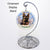 Rainbow Bridge Memorial-German Shepherd Light Sable (Fawn) Porcelain Hanging Ornament