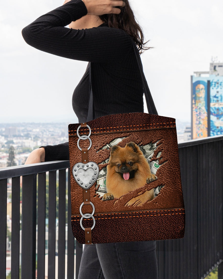 German Spitz-Let Me Go Out -Cloth Tote Bag