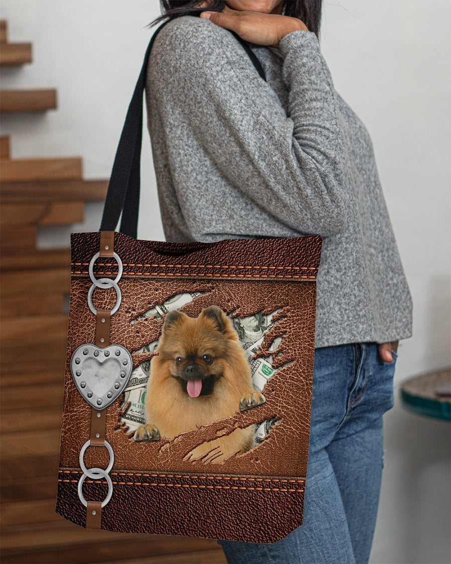 German Spitz-Let Me Go Out -Cloth Tote Bag