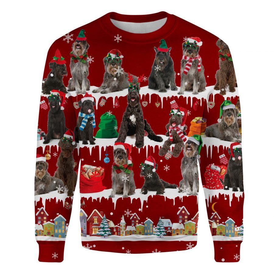 Giant Schnauzer - Snow Christmas - Premium Sweatshirt
