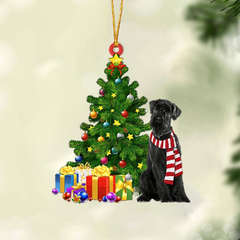 Giant Schnauzer-Christmas Star Hanging Ornament