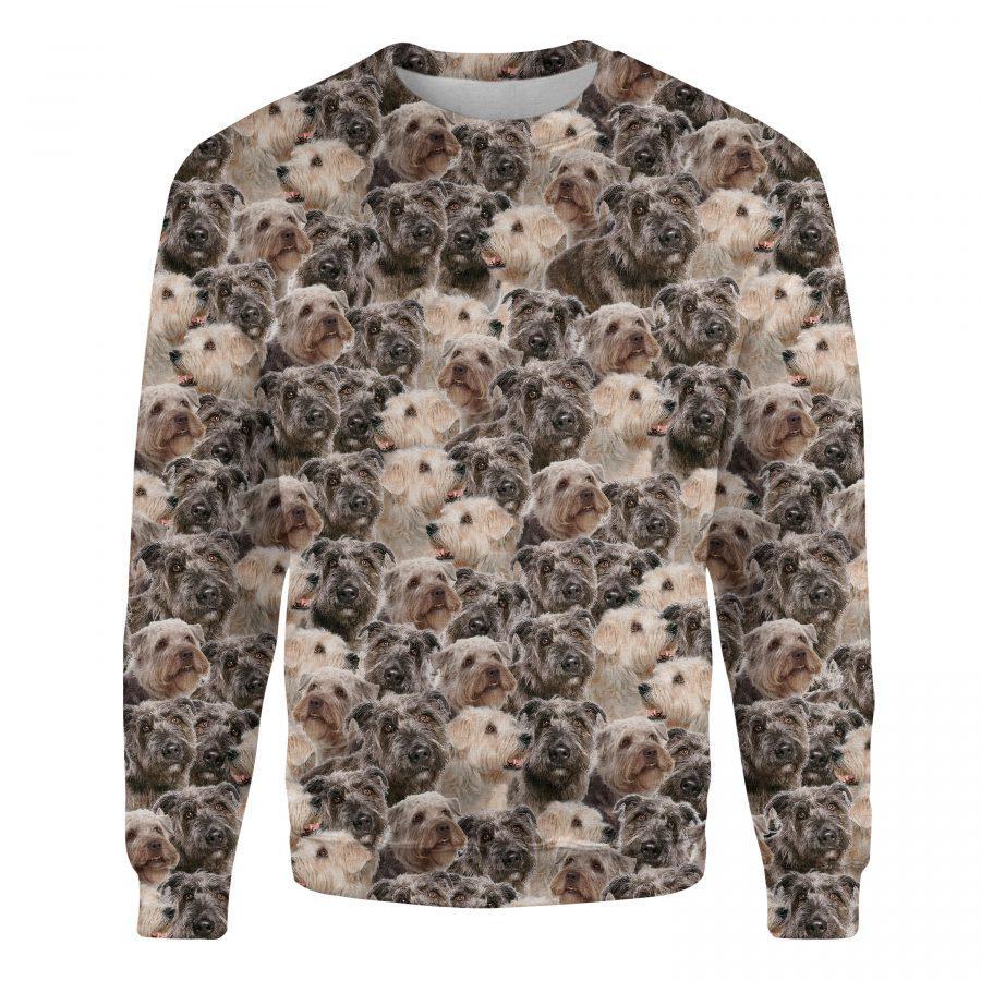 Glen of Imaal Terrier - Full Face - Premium Sweatshirt