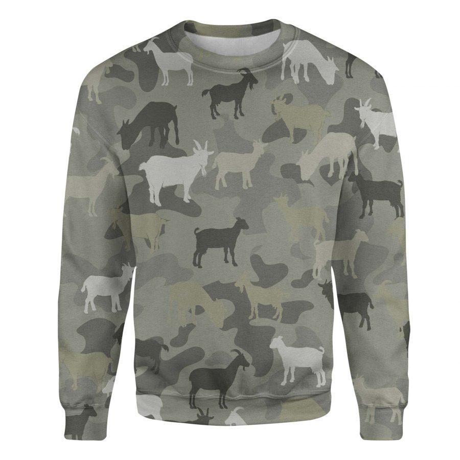 Goat - Camo - Premium Sweatshirt