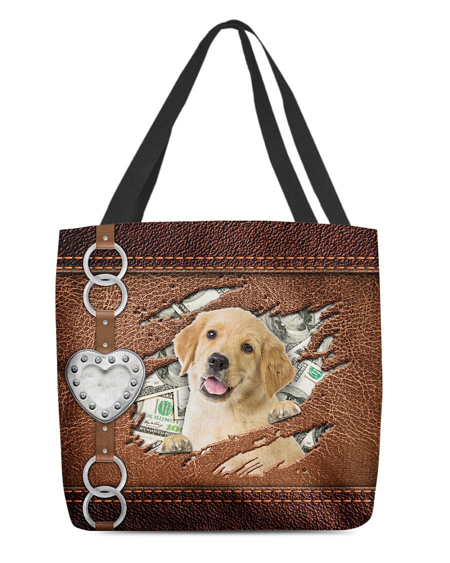 Golden Retriever-Let Me Go Out -Cloth Tote Bag