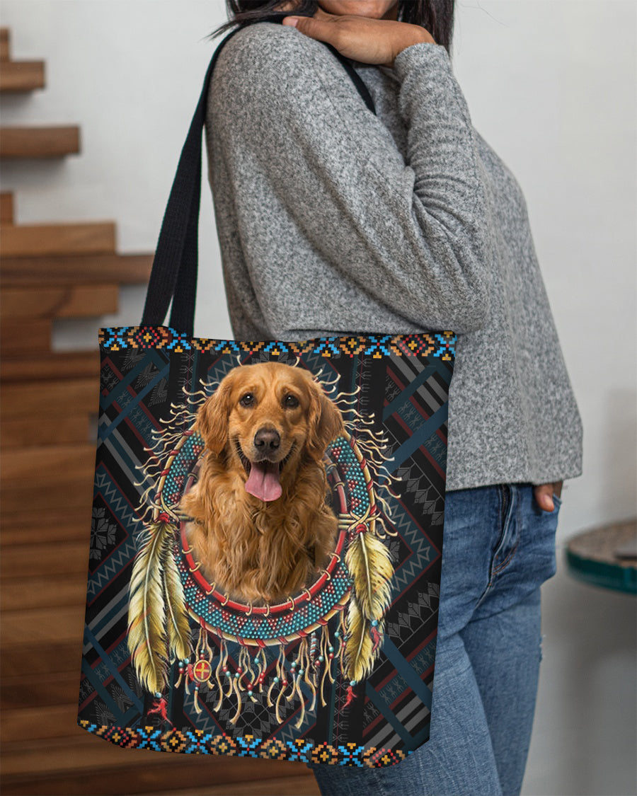 Golden Retriever 2  In Dreamcatcher Cloth Tote Bag