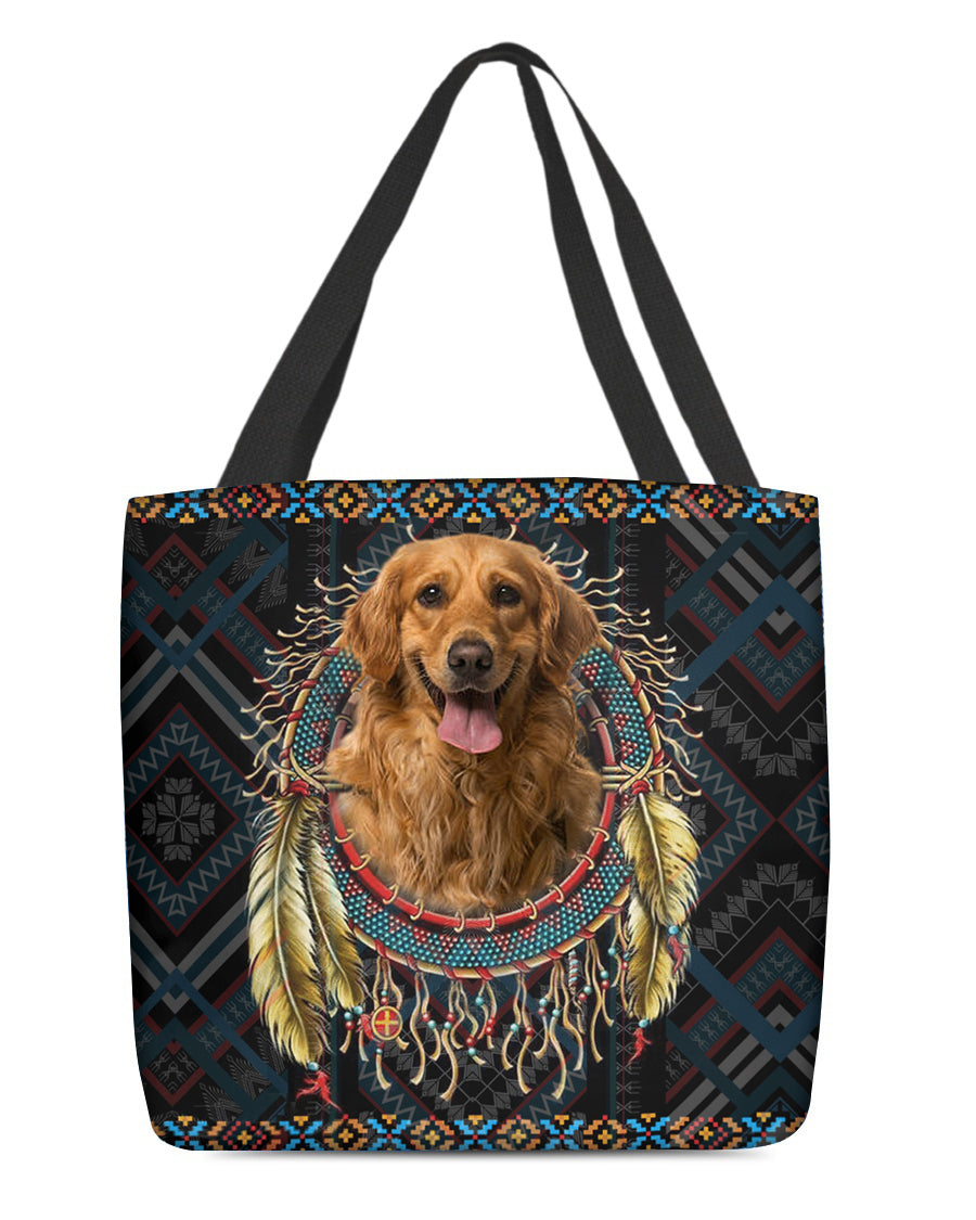 Golden Retriever 2  In Dreamcatcher Cloth Tote Bag
