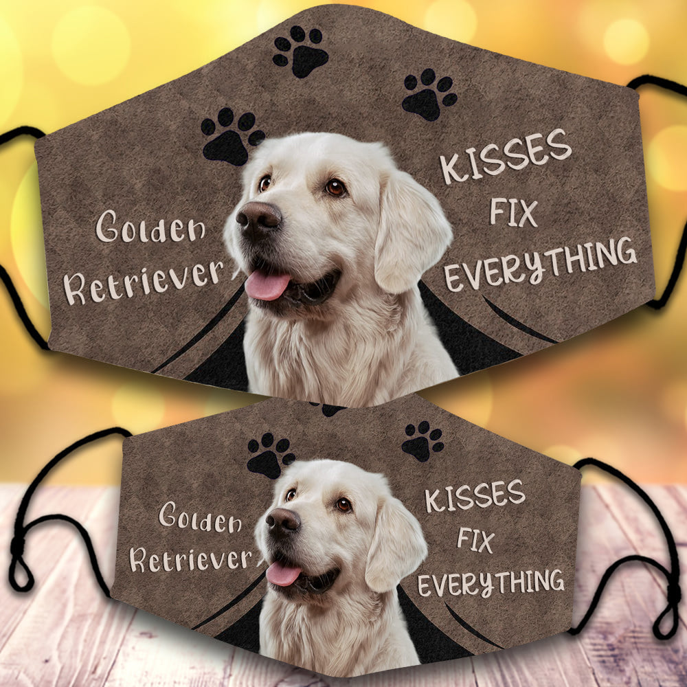 Golden Retriever Mars-Kisses Fix Everything-Veil