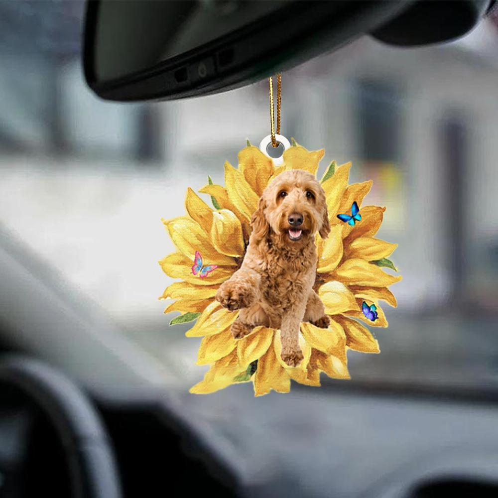 Goldendoodle-The Sunshine-Two Sided Ornament