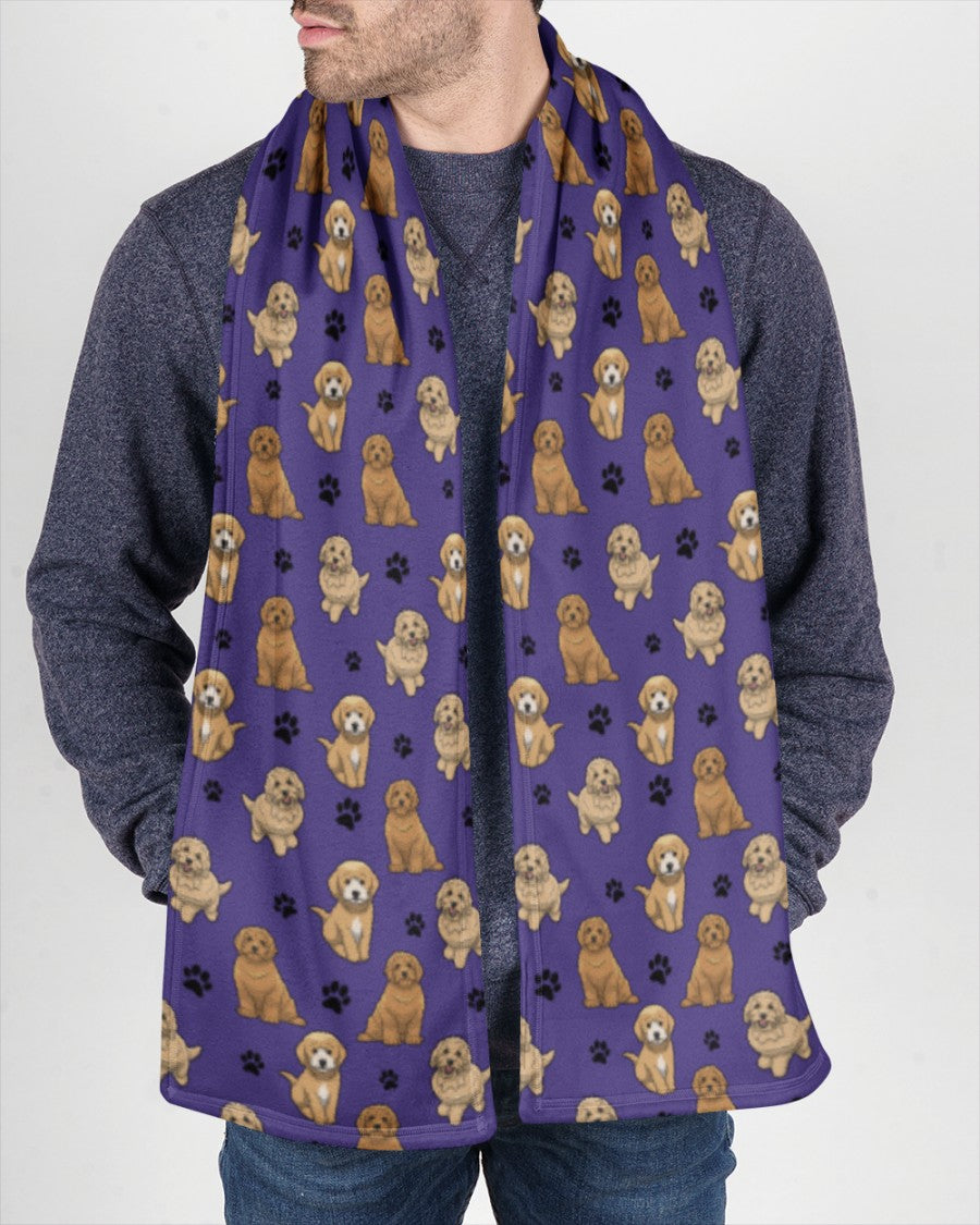 Goldendoodle-Paw Dog Scarf