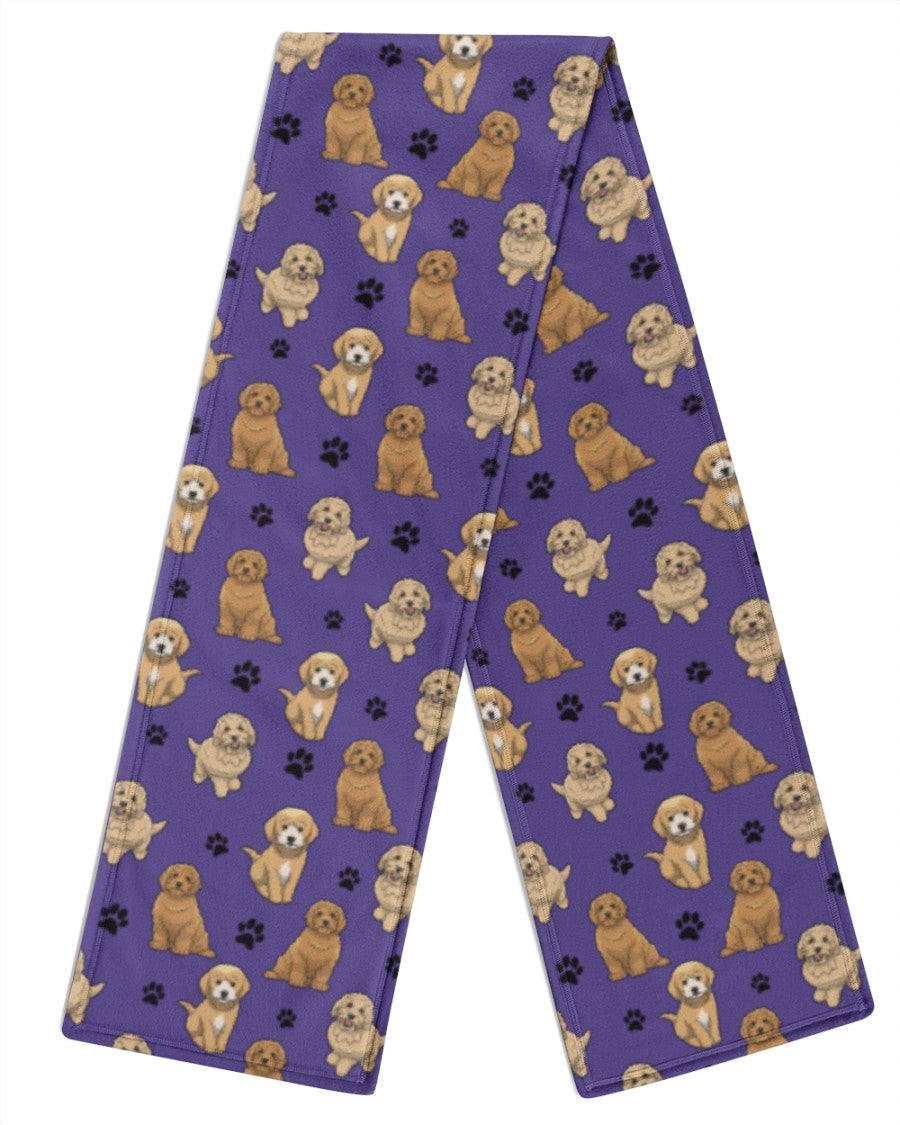 Goldendoodle-Paw Dog Scarf