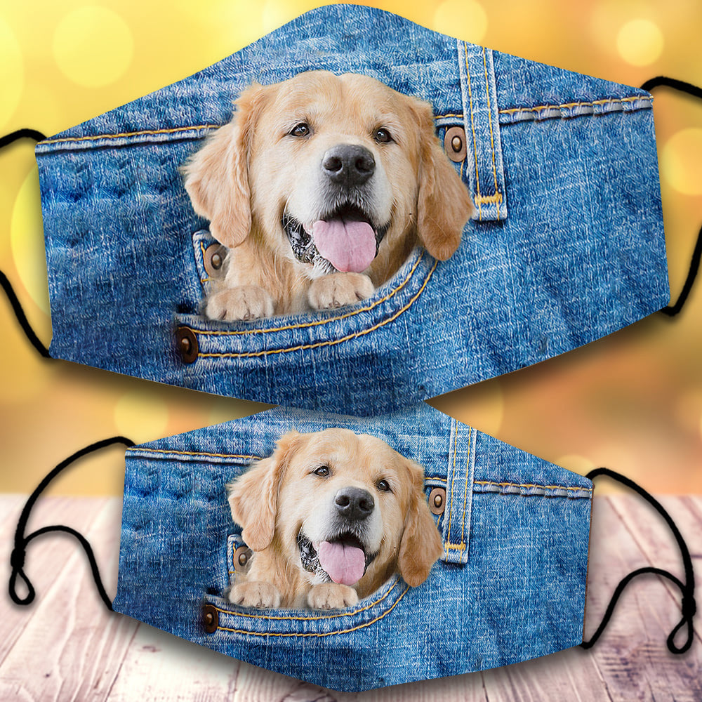 Golden retriever-In Pocket-Veil