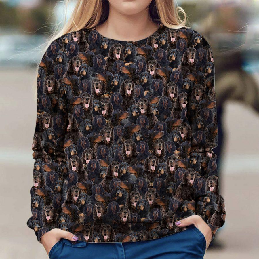 Gordon Setter - Full Face - Premium Sweatshirt