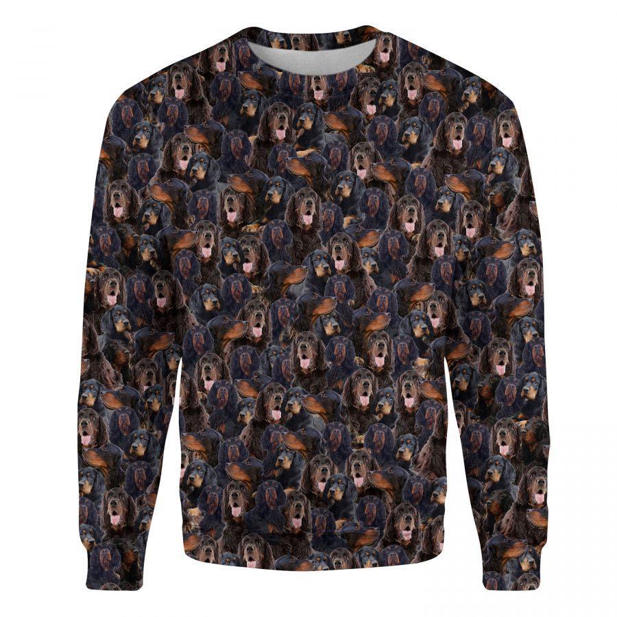 Gordon Setter - Full Face - Premium Sweatshirt