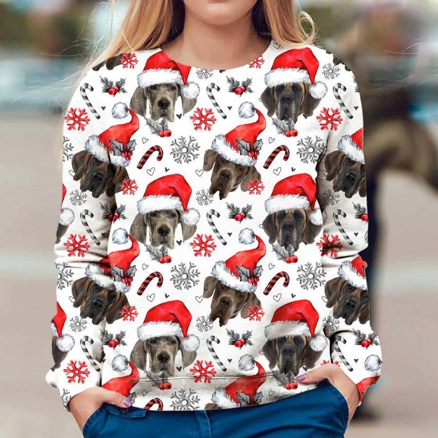 Great Dane - Xmas Decor - Premium Sweatshirt