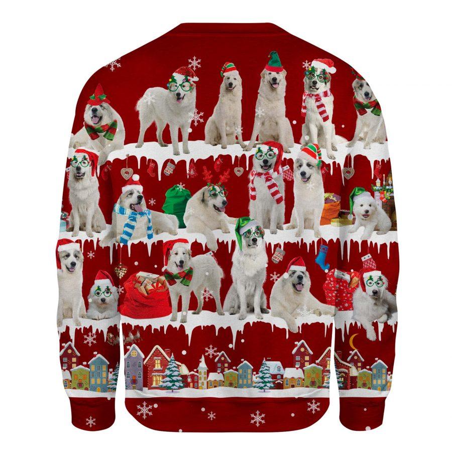 Great Pyrenees - Snow Christmas - Premium Sweatshirt
